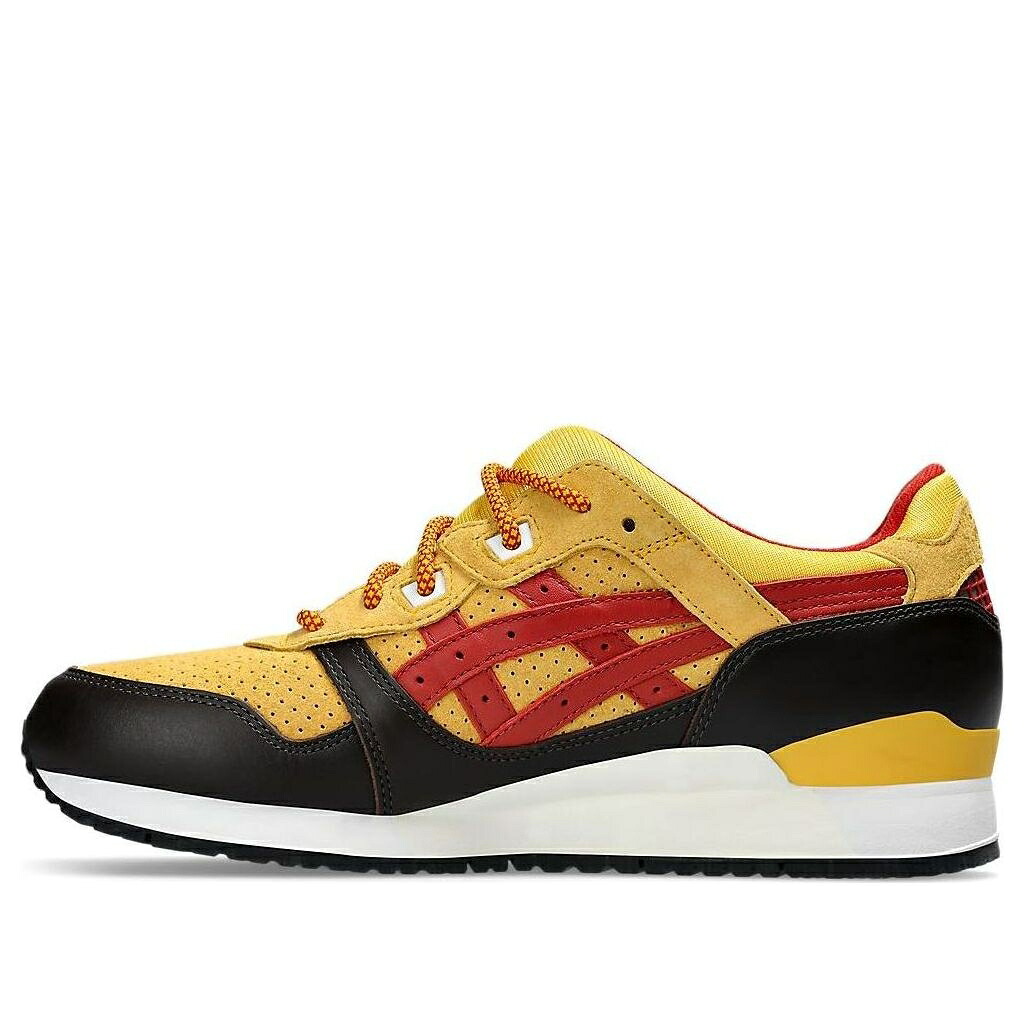 アシックス ゲルライト 黄色 イエロー 茶色 ブラウン 赤 レッド 'XMEN 1980' スニーカー メンズ ASICS X KITH MARVEL GEL-LYTE 3 07 REMASTERED 'X-MEN 60TH ANNIVERSARY - WOLVERINE 1201A957-750 / YELLOW BROWN RED|スニケス