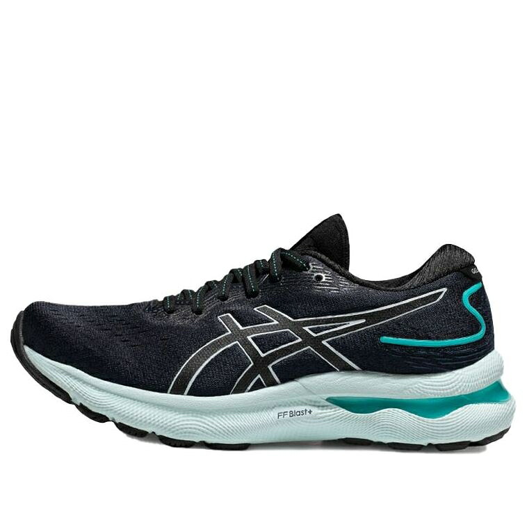 アシックス 黒いこと 黒いこと 青味 青み \u0027BLACK BLUE\u0027 スニーカー レディース ASICS (WMNS) GEL-NIMBUS 24 D 1012B199-005 / BLACK BLUE