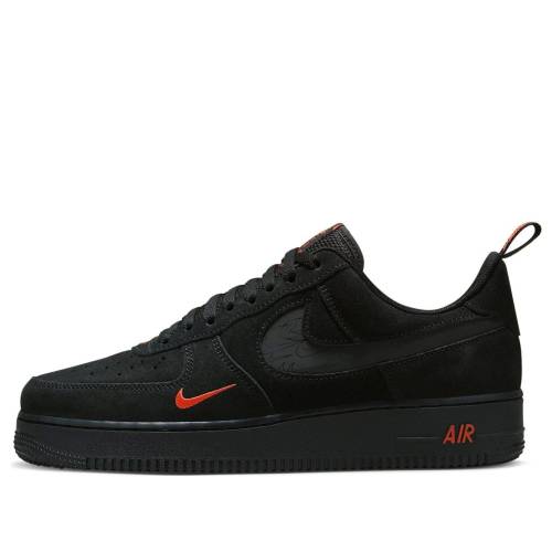 ナイキ 黒いこと 黒いこと クリムゾン 空軍 \u002707 \u0027MULTISWOOSH CRIMSON\u0027 スニーカー メンズ NIKE AIR FORCE 1 LOW LV8 \u0027MULTI-SWOOSH BLACK DZ4514-001 / BLACK BLACK LIGHT CRIMSON