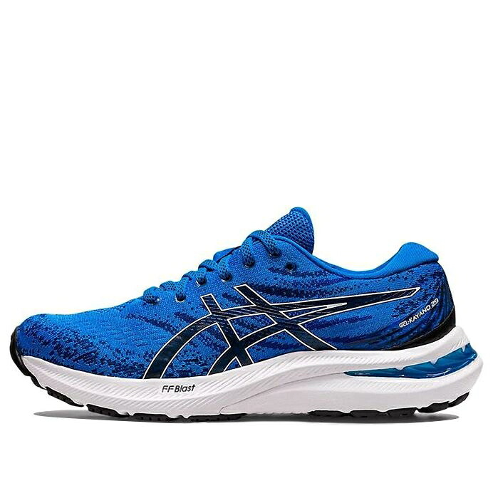 アシックス 青色 ブルー 'ELECTRIC WHITE' ジュニア キッズ ASICS (GS) GEL-KAYANO 29 BLUE 1014A275-400 / ベビー マタニティ スニーカー|スニケス