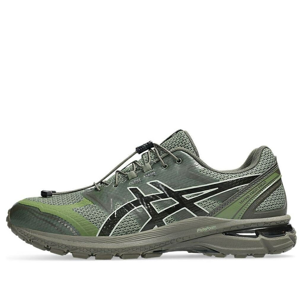 アシックス ギア 銅 ブロンズ 緑 グリーン BRONZE GREEN スニーカー メンズ ASICS X SAN GEAR GEL-TERRAIN 1203A744-300 / BRONZE GREEN TARMAC