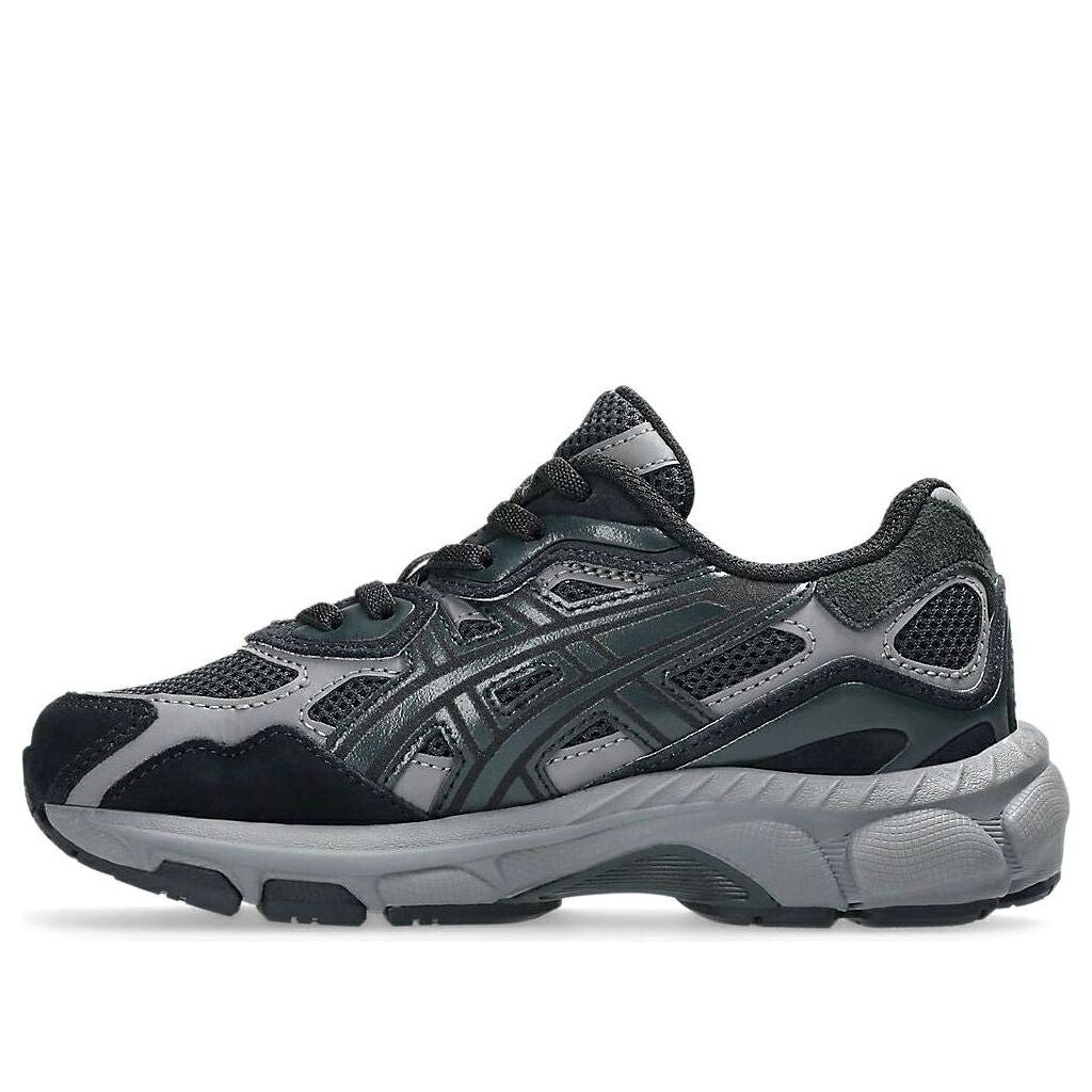 アシックス 灰色 グレー 黒色 ブラック 'GRAPHITE BLACK' ジュニア キッズ ASICS (PS) GEL NYC GREY 1204A176-021 / GRAPHITE GREY BLACK ベビー マタニティ スニーカー
