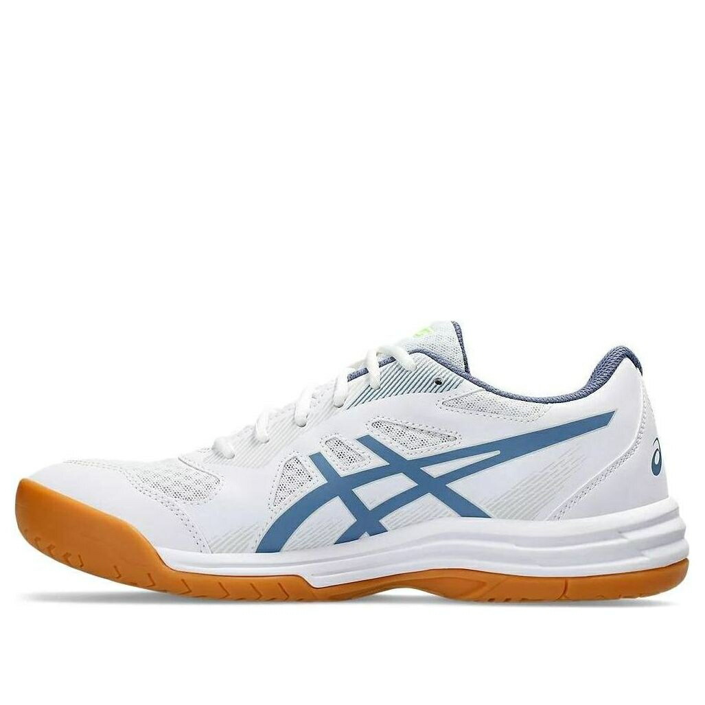 アシックス デニム 白色 ホワイト 青色 ブルー \'WHITE BLUE\' スニーカー メンズ ASICS UPCOURT 5 DENIM 1071A086-104 / WHITE DENIM BLUE