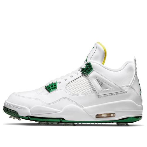 ナイキ ジョーダン ゴルフ 白色 ホワイト 緑 グリーン 黄色 イエロー 'MASTERS TOURNAMENT' スニーカー メンズ JORDAN AIR 4 GOLF CZ2439-100 / WHITE GREEN YELLOW 65,450円