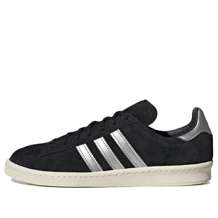 アディダス キャンパス 黒色 ブラック 白色 ホワイト BLACK SILVER スニーカー メンズ ADIDAS CAMPUS METALLIC GX7330 / BLACK WHITE
