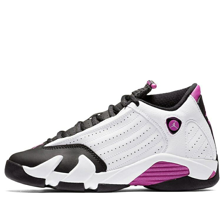 ナイキ ジョーダン サクラ色 \u0027FUCHSIA BLAST\u0027 お坊っちゃん キッズ JORDAN (GS) AIR 14 RETRO 654969-119 / PINK もの言う花 マタニティ スニーカー