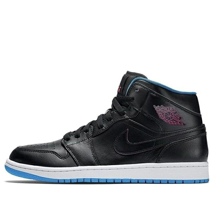 ナイキ ジョーダン ミッド 黒いこと 黒いこと \u0027RADIO RAHEEM\u0027 スニーカー メンズ JORDAN AIR 1 MID 554724-029 / BLACK