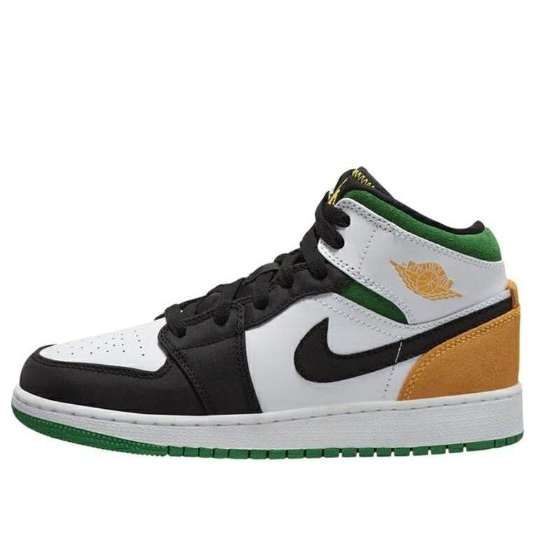 ナイキ ジョーダン ミッド 白いこと 白いこと \u0027OAKLAND\u0027 御坊っちゃん キッズ JORDAN (GS) AIR 1 MID SE BQ6931-101 / WHITE もの言う花 マタニティ スニーカー