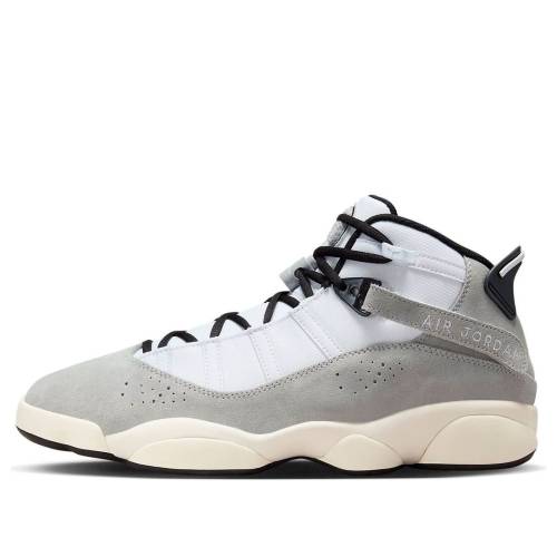 ナイキ ジョーダン 輪っか 薄墨色 薄墨色 黒いこと 黒いこと \u0027CEMENT GREY\u0027 スニーカー メンズ JORDAN AIR 6 RINGS FJ4650-077 / LIGHT SMOKE GREY BLACK SAIL 靴-スニーカー