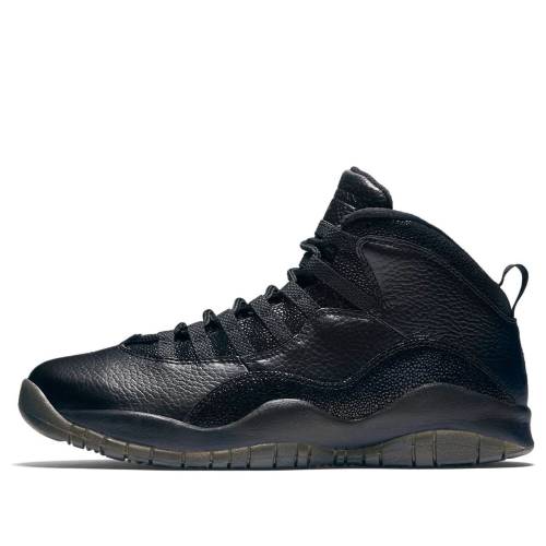 ナイキ ジョーダン 黒いこと 黒いこと ゴールド \u0027BLACK\u0027 スニーカー メンズ JORDAN OVO X AIR 10 RETRO 819955-030 / BLACK BLACK METALLIC GOLD