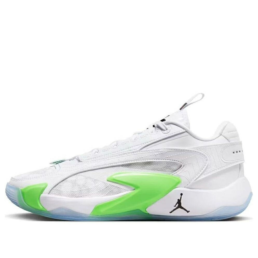 ナイキ ジョーダン 白色 ホワイト 黒色 ブラック 緑 グリーン TRICK SHOT スニーカー メンズ JORDAN AIR LUKA 2 DX8733-103 / WHITE BLACK GREEN