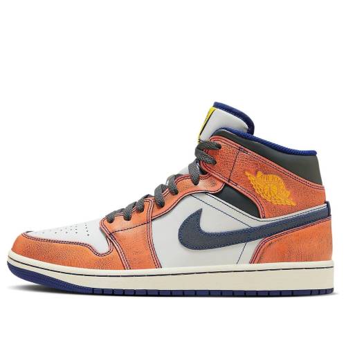 ナイキ ジョーダン ミッド 赤 赤いこと 白いこと 白いこと \u0027FLIGHT VINTAGE\u0027 スニーカー メンズ JORDAN AIR 1 MID SE FV3619-106 / RED WHITE