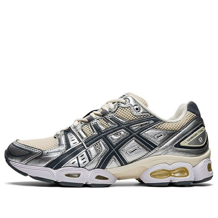 アシックス 銀色 シルバー 白色 ホワイト 'PURE METROPOLIS' スニーカー メンズ ASICS GEL-NIMBUS 9 SILVER 1201A424-021 / WHITE SILVER
