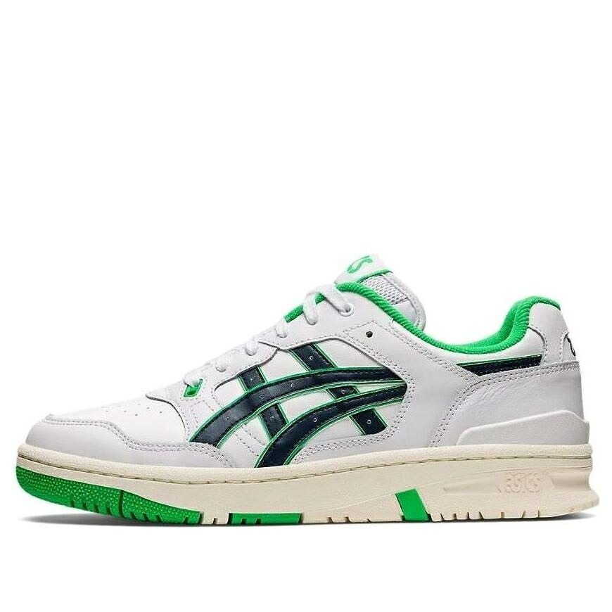 アシックス 白いこと 白いこと 黒いこと 黒いこと 緑 緑であること \u0027CELTICS\u0027 スニーカー メンズ ASICS EX89 1201A476-106 / WHITE BLACK GREEN 靴-メンズ靴-スニーカー
