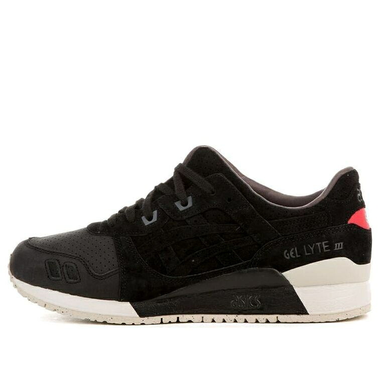 アシックス ゲルライト 黒色 ブラック 'BLACK ORANGE' スニーカー メンズ ASICS GEL-LYTE 3 NEON H7E0L-9090 / BLACK