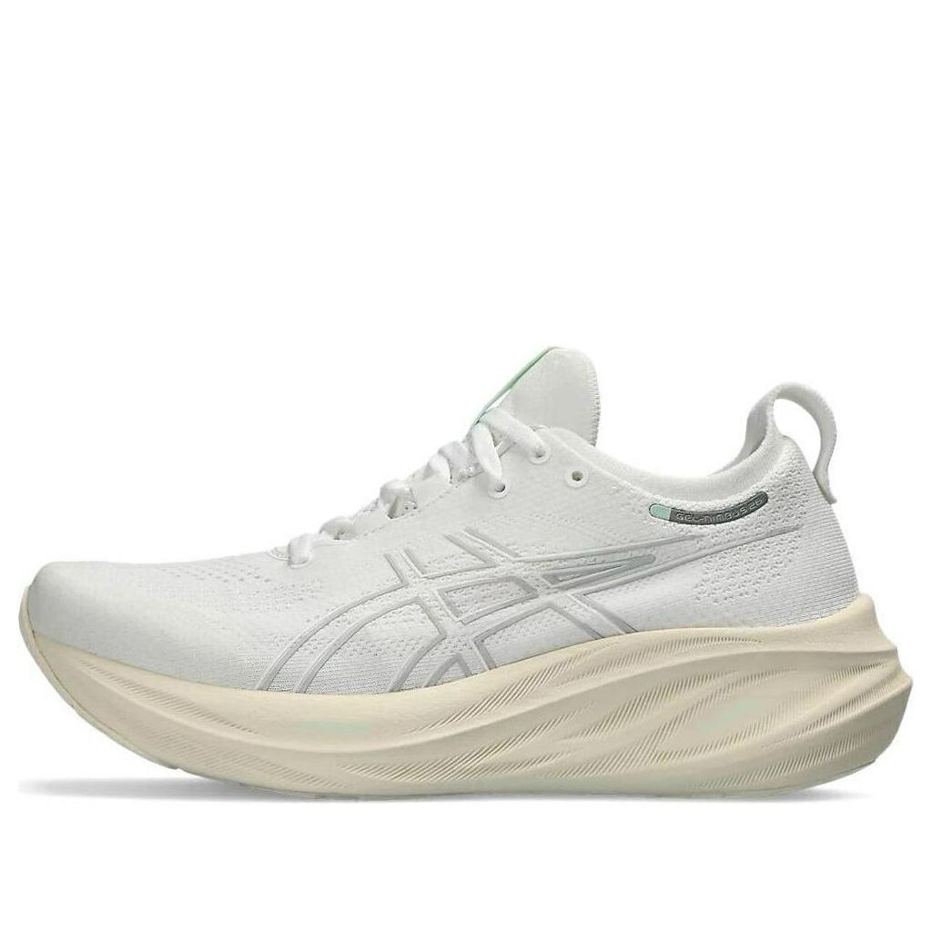 アシックス 白いこと 白いこと \u0027CREAM WHITE\u0027 スニーカー レディース ASICS (WMNS) GEL-NIMBUS 26 1012B601-101 / WHITE WHITE