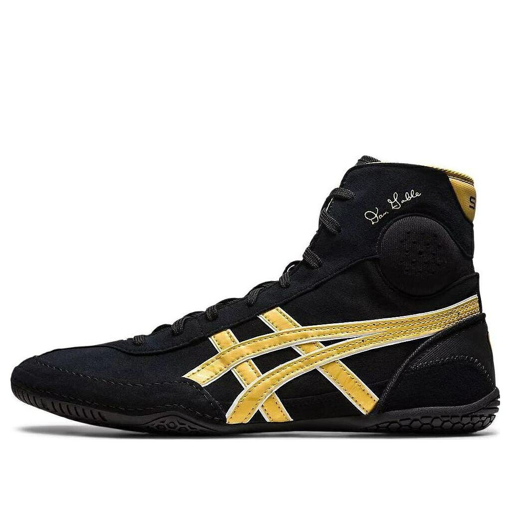 アシックス 黒色 ブラック ゴールド 'BLACK GOLD' スニーカー メンズ ASICS DAN GABLE EVO 3 RICH 1081A052-001 / BLACK RICH GOLD