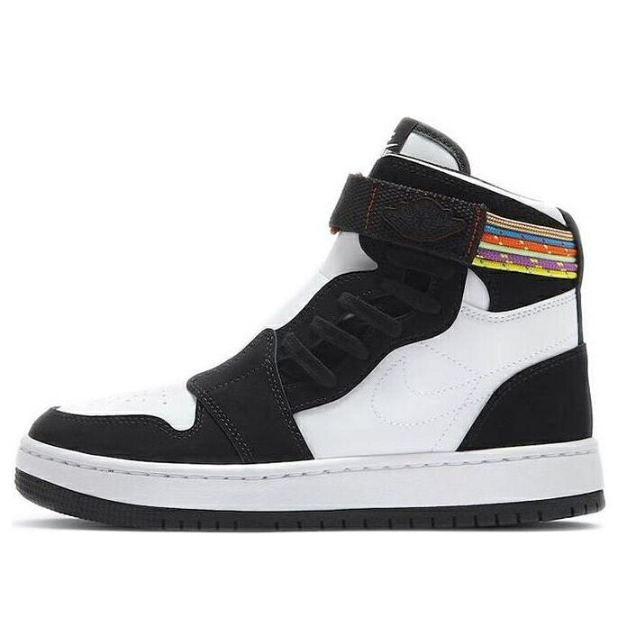 ナイキ ジョーダン 黒いこと 黒いこと 白いこと 白いこと \u0027MULTICOLOR STRAP\u0027 スニーカー レディース JORDAN (WMNS) AIR 1 NOVA XX \u0027MULTI-COLOR AV4052-003 / BLACK WHITE MULTI COLOR