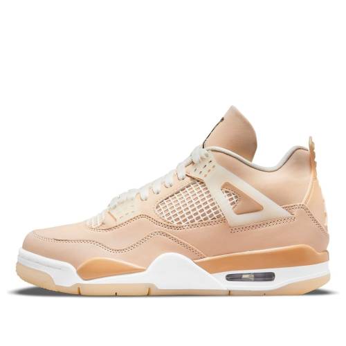 ナイキ ジョーダン 銅 ブロンズ 橙 オレンジ色 \u0027SHIMMER\u0027 スニーカー レディース JORDAN (WMNS) AIR 4 RETRO DJ0675-200 / SHIMMER BRONZE ECLIPSE ORANGE