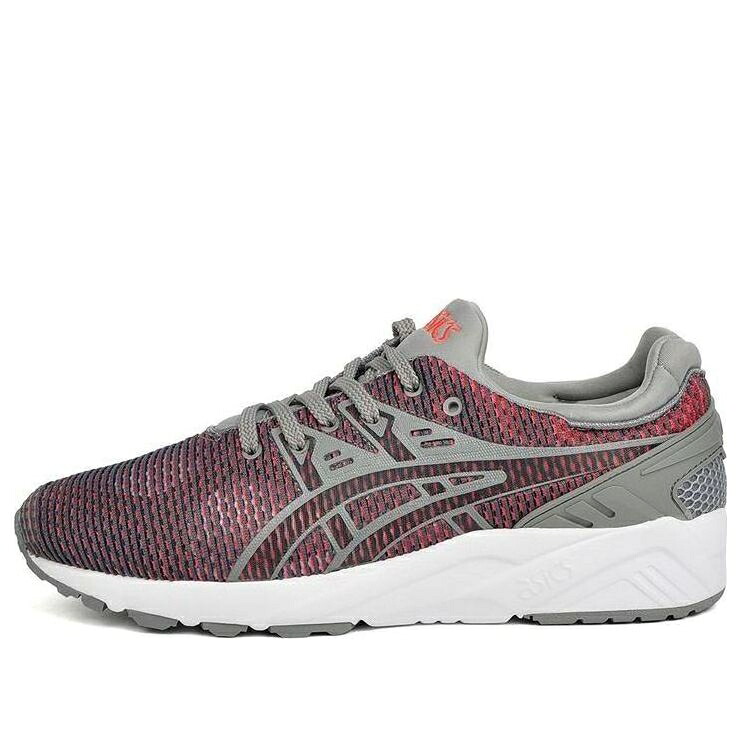 調教師 赤 赤いこと 薄墨色 薄墨色 アシックス虎 \u0027RED GREY\u0027 スニーカー メンズ ASICS TIGER GEL-KAYANO TRAINER EVO HN6D0-1273 / RED GREY