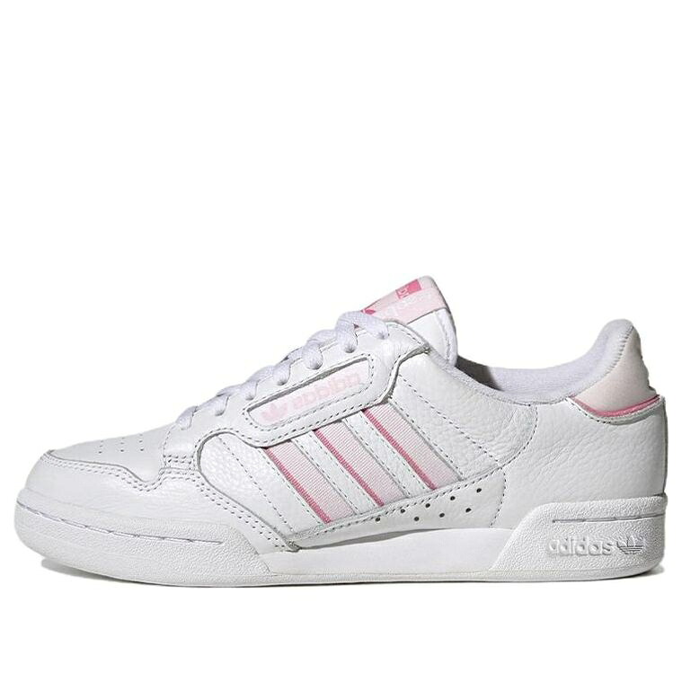 アディダス 白いこと 白いこと さくら色 \u0027WHITE PINK\u0027 スニーカー レディース ADIDAS (WMNS) CONTINENTAL 80 STRIPES GX4433 / CLOUD WHITE CLEAR PINK