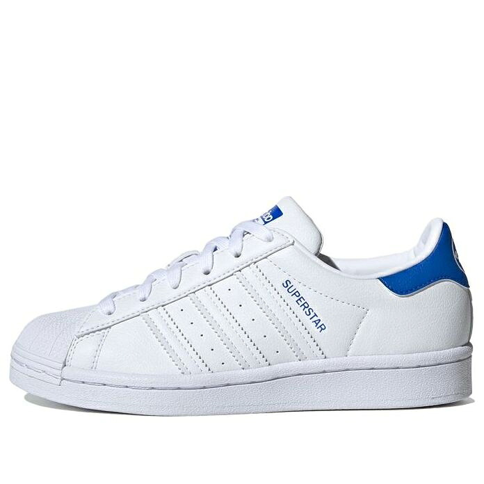 アディダス スーパースター 青色 ブルー 白色 ホワイト 'WHITE BLUE' ジュニア キッズ ADIDAS (GS) X 032C SUPERSTAR J FW0816 / BLUE WHITE ベビー マタニティ スニーカー|スニケス