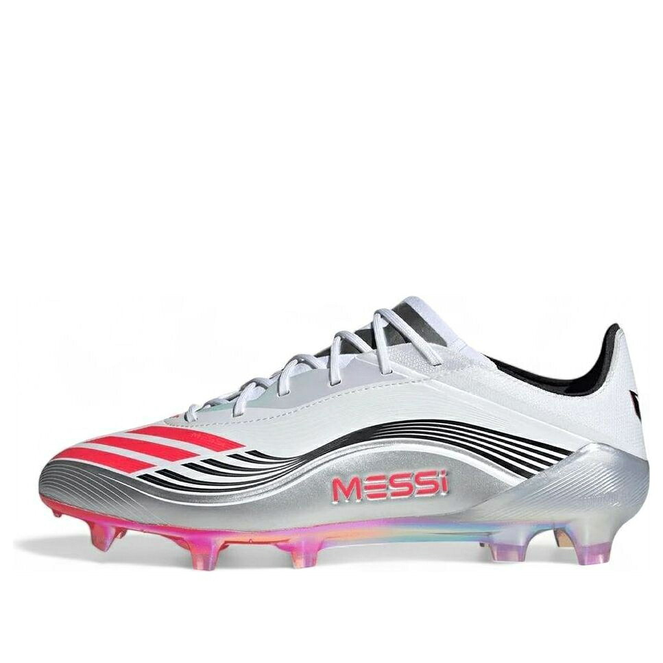 アディダス エリート 白色 ホワイト 赤 レッド 銀色 シルバー 'CLOUD SILVER' スニーカー メンズ ADIDAS F50 MESSI ELITE FG WHITE LUCID RED JP5593 / CLOUD WHITE LUCID RED SILVER