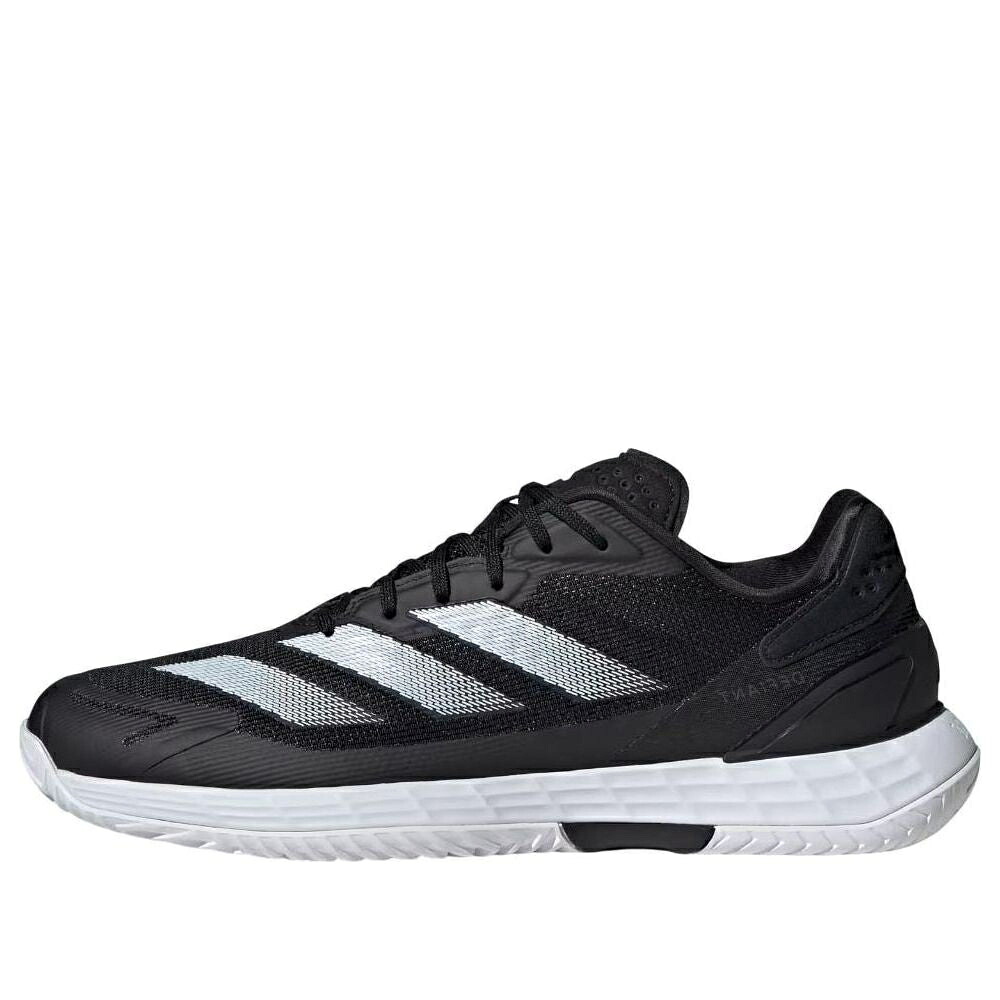 アディダス スピード 白色 ホワイト コア 黒色 ブラック 灰色 グレー 'BLACK GREY' スニーカー メンズ ADIDAS DEFIANT SPEED 2 WHITE ID8545 / CORE BLACK CLOUD WHITE GREY SIX｜スニケス