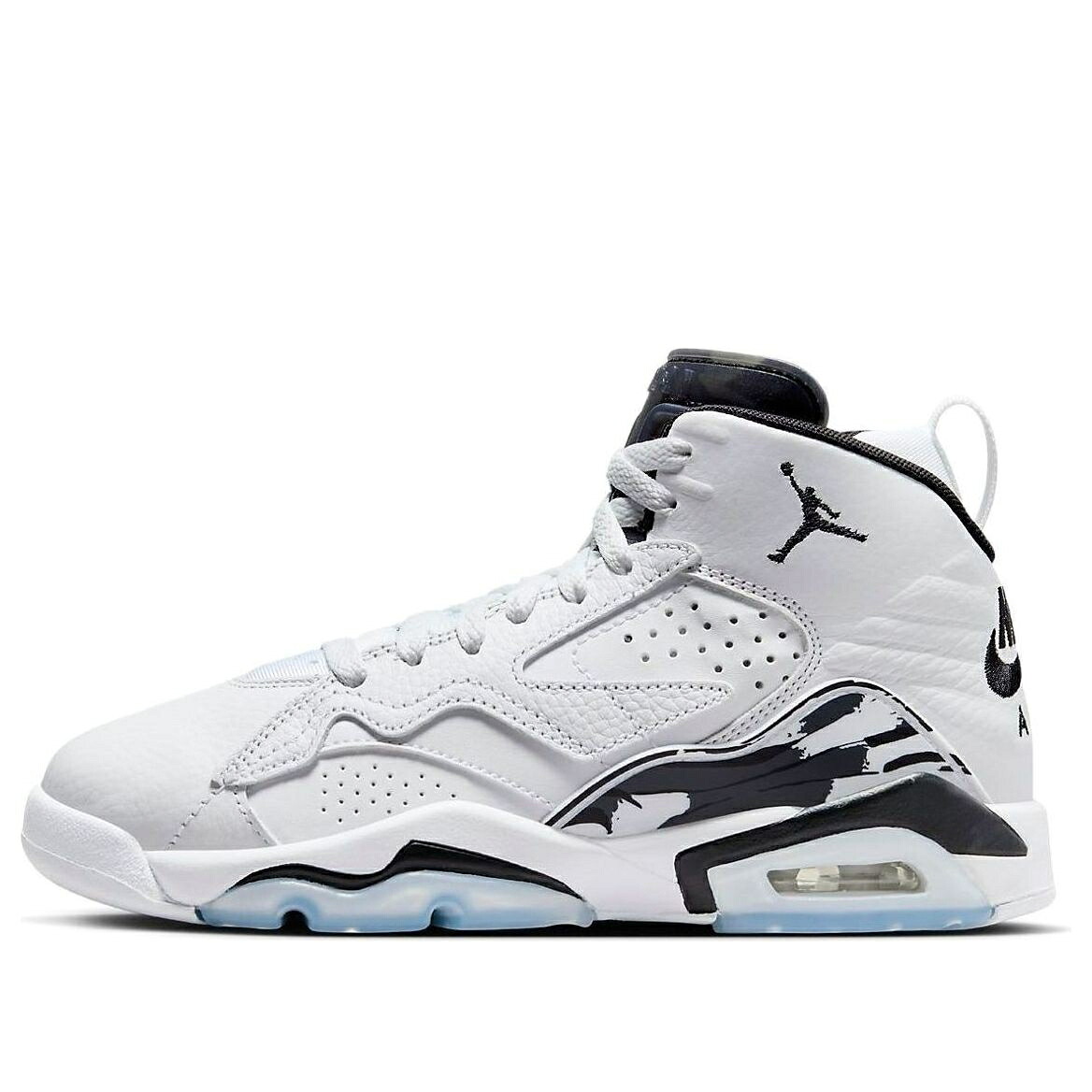 ナイキ ジョーダン 白色 ホワイト 黒色 ブラック 'WHITE BLACK' ジュニア キッズ JORDAN (GS) AIR MVP DZ5577-100 / WHITE OFF NOIR BLACK ベビー マタニティ スニーカー