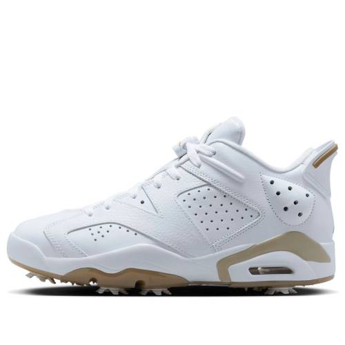 ナイキ ジョーダン ゴルフ 白いこと 白いこと カーキ \u0027WHITE KHAKI\u0027 スニーカー メンズ JORDAN AIR 6 RETRO LOW GOLF DV1376-100 / WHITE KHAKI