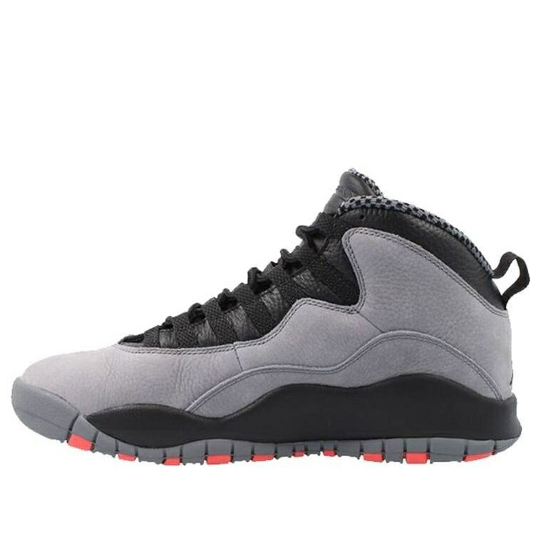 ナイキ ジョーダン クール 灰色 グレー 黒色 ブラック 'COOL GREY' スニーカー メンズ JORDAN AIR 10 RETRO 310805-023 / COOL GREY INFRARED BLACK