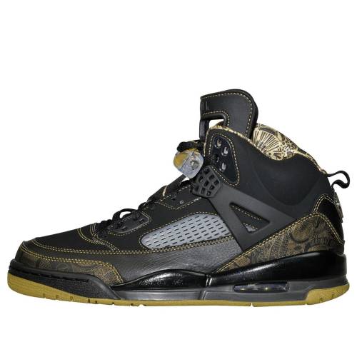 ナイキ ジョーダン 黒いこと 黒いこと \u0027METALLIC GOLD\u0027 スニーカー メンズ JORDAN AIR SPIZIKE 315371-072 / BLACK