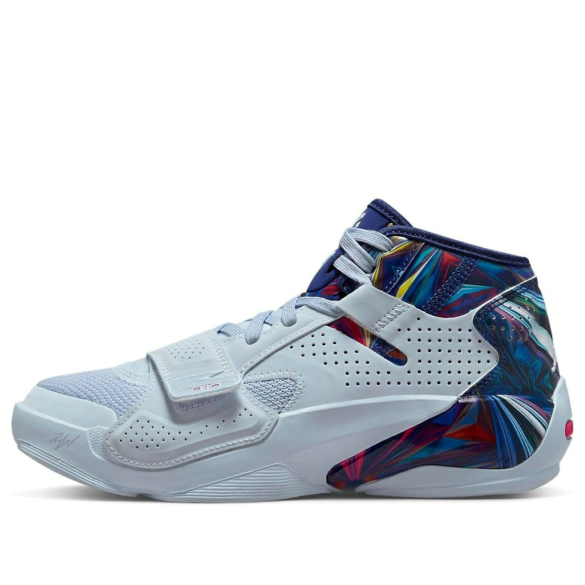ナイキ ジョーダン 白色 ホワイト 青色 ブルー 'HOPE DIAMOND' ジュニア キッズ JORDAN (GS) AIR ZION 2 DO9514-467 / WHITE BLUE ベビー マタニティ スニーカー