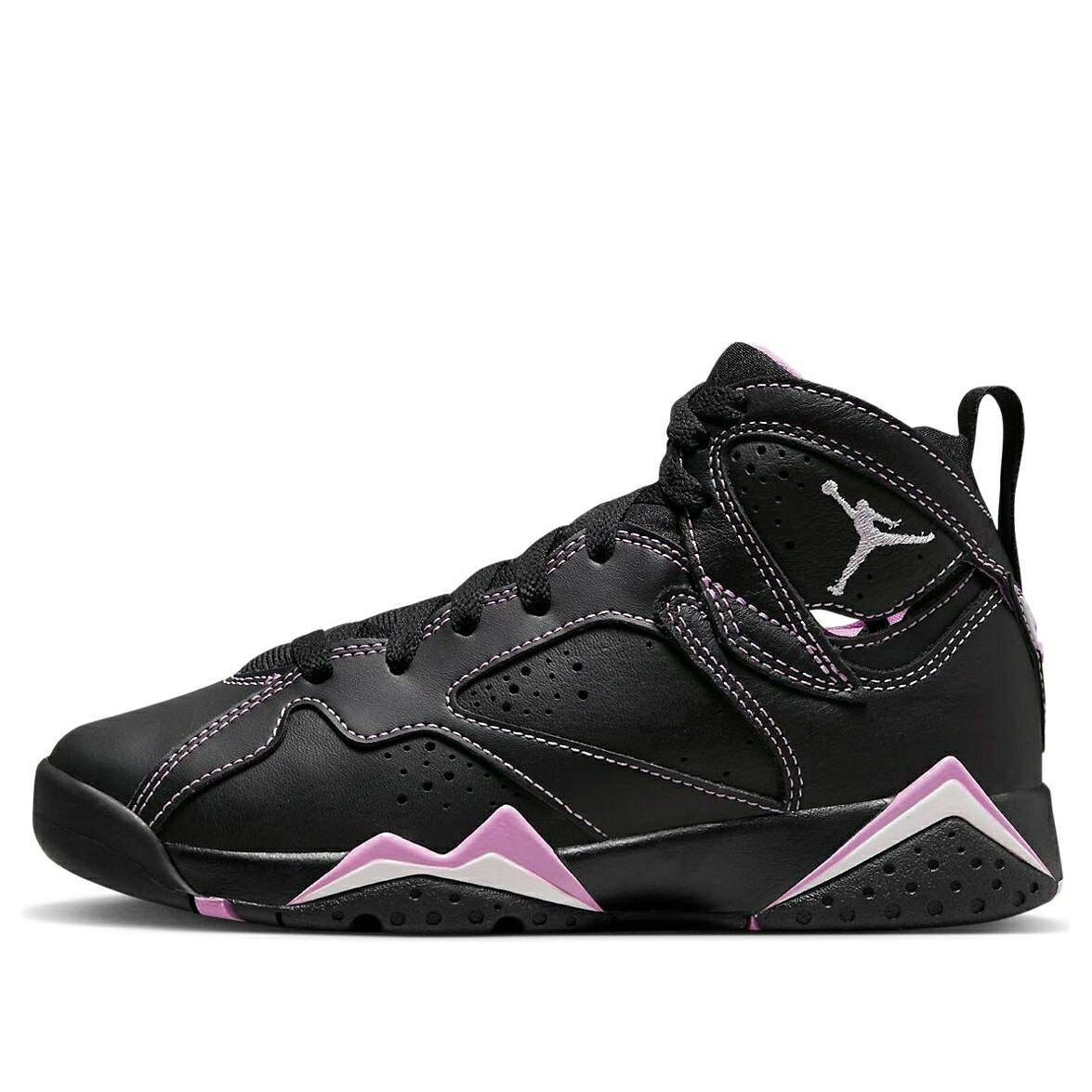 ナイキ ジョーダン 黒色 ブラック 'BARELY GRAPE' ジュニア キッズ JORDAN (GS) AIR 7 RETRO DV2255-055 / BLACK ベビー マタニティ スニーカー