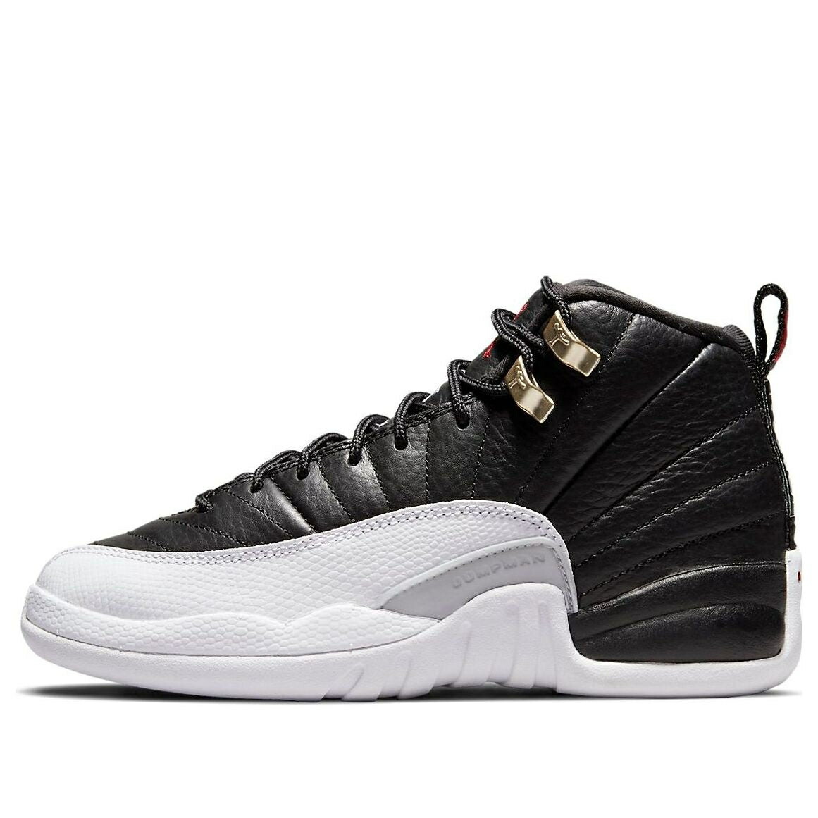 ナイキ ジョーダン 黒色 ブラック 白色 ホワイト PLAYOFF ジュニア キッズ JORDAN (GS) AIR 12 RETRO 2022 153265-006 / BLACK WHITE ベビー マタニティ スニーカー