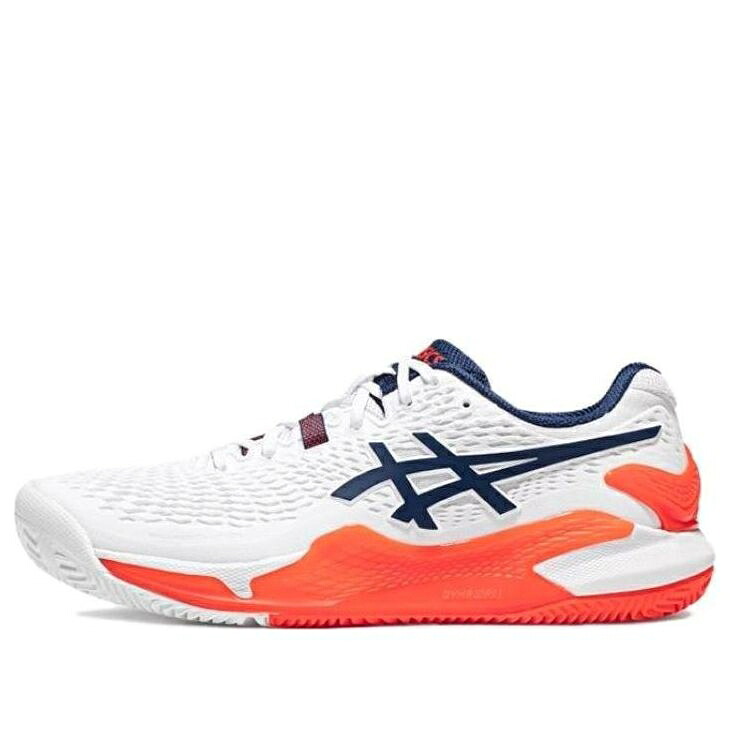 アシックス 青色 ブルー 白色 ホワイト 'WHITE EXPANSE' スニーカー メンズ ASICS GEL-RESOLUTION 9 CLAY BLUE 1041A375-102 / WHITE BLUE EXPANSE｜スニケス 75,900円