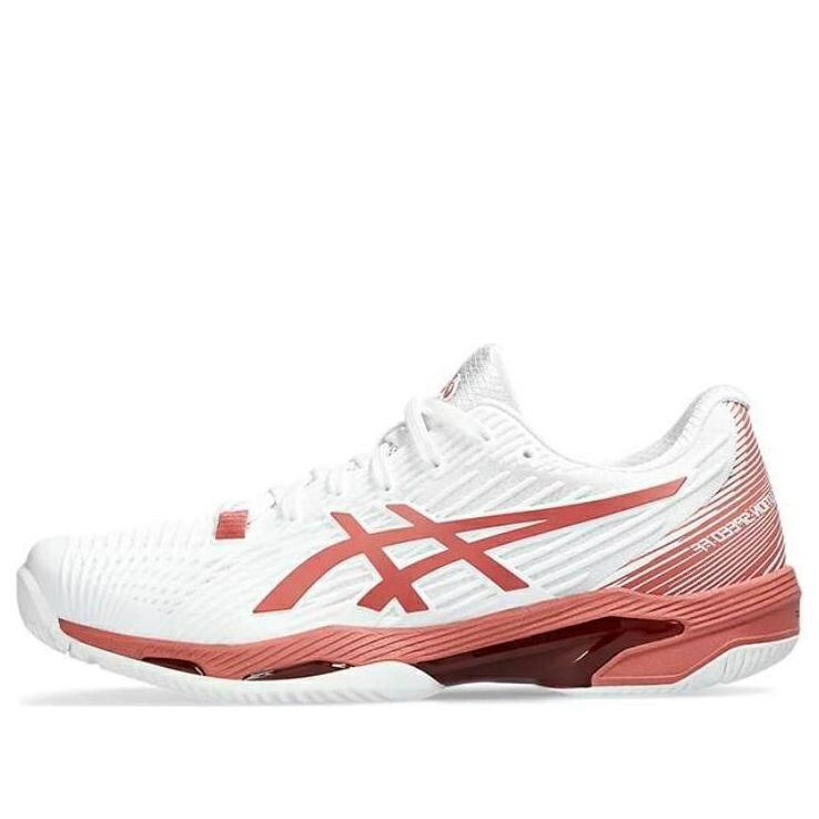アシックス 素早さ 白いこと 白いこと \u0027WHITE GARNET\u0027 スニーカー レディース ASICS (WMNS) SOLUTION SPEED FF 2 LIGHT 1042A136-105 / WHITE LIGHT GARNET