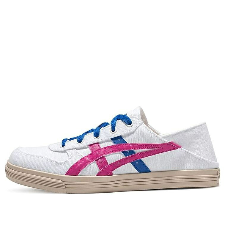 アシックス スリッポン サクラ色 白いこと 白いこと \u0027WHITE BLUE\u0027 スニーカー メンズ ASICS AARON SLIP-ON PINK 1203A234-100 / WHITE PINK