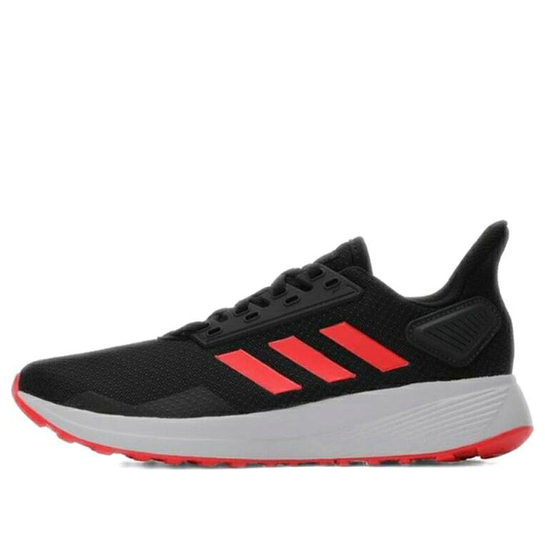 アディダス 黒色 ブラック 'SHOCK RED' スニーカー レディース ADIDAS (WMNS) DURAMO 9 EE8187 / BLACK|スニケス