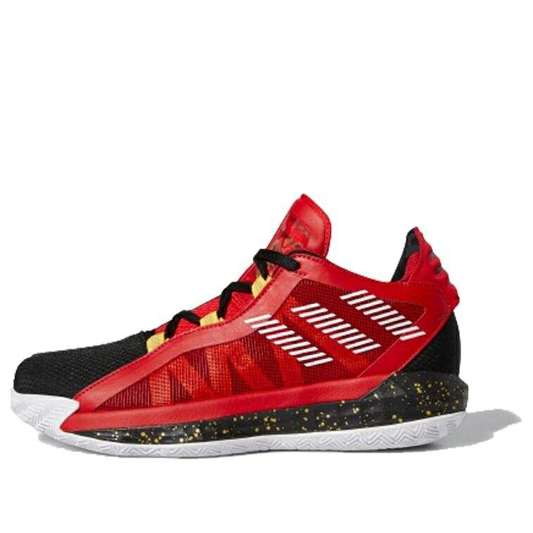 アディダス ゴールド 中核グループ 黒いこと 黒いこと \u0027CHINESE YEAR\u0027 スニーカー メンズ ADIDAS DAME 6 GCA NEW EH1994 / SCARLET GOLD METALLIC CORE BLACK