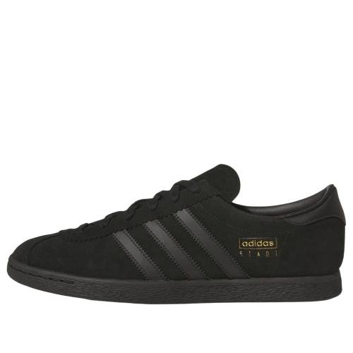 アディダス コア 黒色 ブラック カーボン BLACK スニーカー メンズ ADIDAS STADT JI1881 / CORE BLACK CORE BLACK CARBON