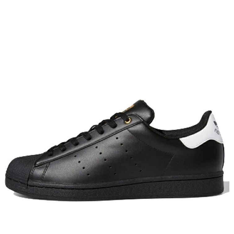 アディダス はやりっ子 黒いこと 黒いこと 観点為損ない \u0027CORE BLACK\u0027 スニーカー メンズ ADIDAS SUPERSTAR STAN SMITH FX7578 / BLACK