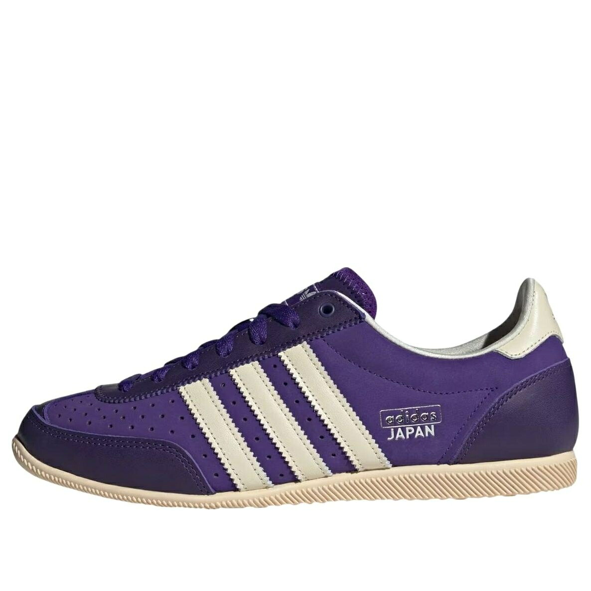 アディダス 紫 パープル 皮膚軟化剤 白いこと 白いこと \u0027COLLEGIATE WHITE\u0027 スニーカー レディース ADIDAS (WMNS) JAPAN PURPLE CREAM JS0252 / COLLEGIATE PURPLE CREAM WHITE
