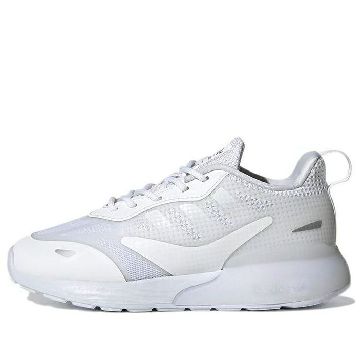 アディダス オリジナルス スニーカー 運動靴 白色 ホワイト コア 黒色 ブラック 2.0 'WHITE' ジュニア キッズ ADIDAS (PS) ORIGINALS ZX 2K SHOES GY0795 / CLOUD WHITE CORE BLACK CLOUD ベビー マタニティ スニ