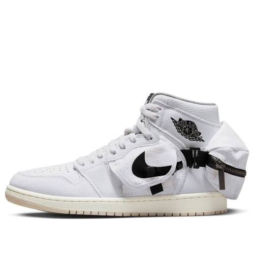 ナイキ ジョーダン 御機嫌 白いこと 白いこと 黒いこと 黒いこと \u0027WHITE BLACK\u0027 スニーカー メンズ JORDAN AIR 1 UTILITY HIGH DO8727-100 / WHITE BLACK