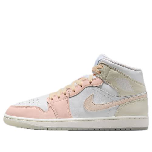 ナイキ ジョーダン ミッド 白いこと 白いこと 青味 青み \u0027WHITE ICE\u0027 スニーカー メンズ JORDAN AIR 1 MID SE GUAVA HJ6654-100 / WHITE SEA GLASS GLACIER BLUE