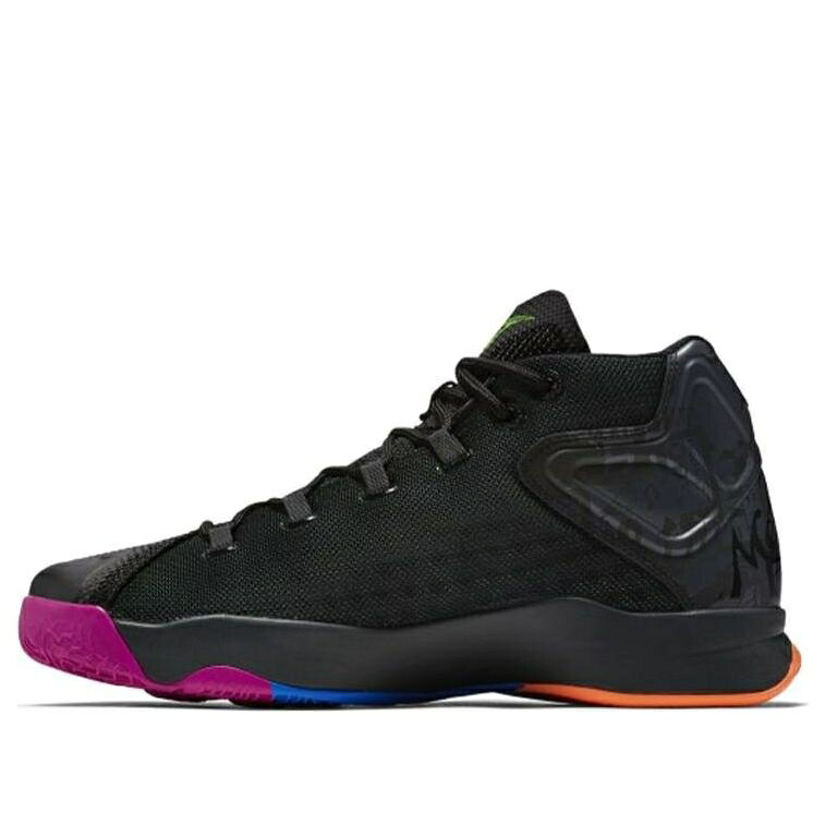 ナイキ ジョーダン メロ 黒色 ブラック 'BLACK GUSTO' スニーカー メンズ JORDAN AIR MELO M12 X GRN 829219-030 / BLACK GRN GUSTO MTLLC HEMATITE