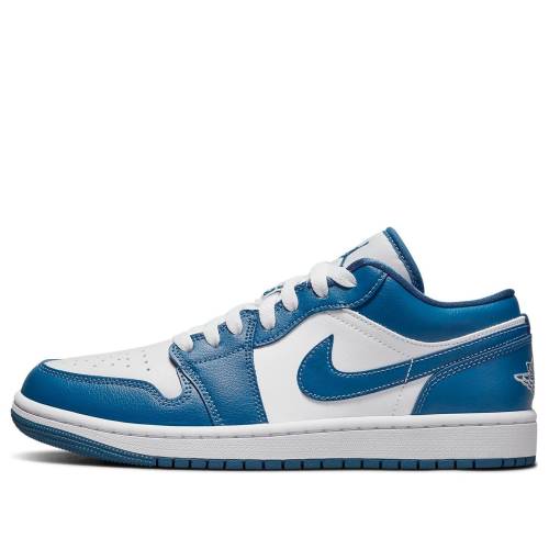 ナイキ ジョーダン 白いこと 白いこと 青味 青み \u0027MARINA BLUE\u0027 スニーカー レディース JORDAN (WMNS) AIR 1 LOW DC0774-114 / WHITE DARK MARINA BLUE