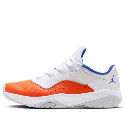 ナイキ ジョーダン 白色 ホワイト 橙 オレンジ KNICKS スニーカー メンズ JORDAN AIR 11 CMFT LOW CW0784-108 / WHITE ORANGE
