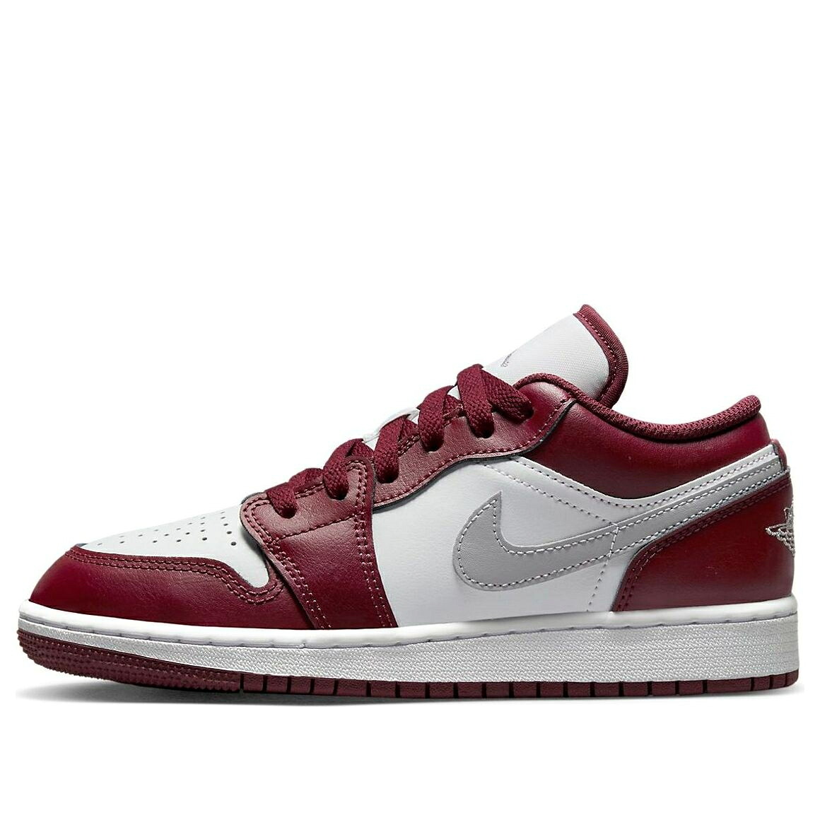 ナイキ ジョーダン \u0027CHERRYWOOD RED\u0027 御坊っちゃん キッズ JORDAN (GS) AIR 1 LOW 553560-615 / REDWHITE もの言う花 マタニティ スニーカー 靴-キッズ・ベビー・マタニティ-キッズファッション